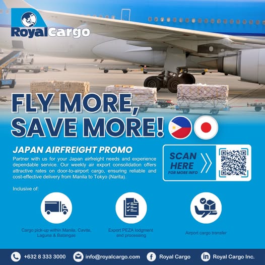 Royal Cargo Fly more save more
