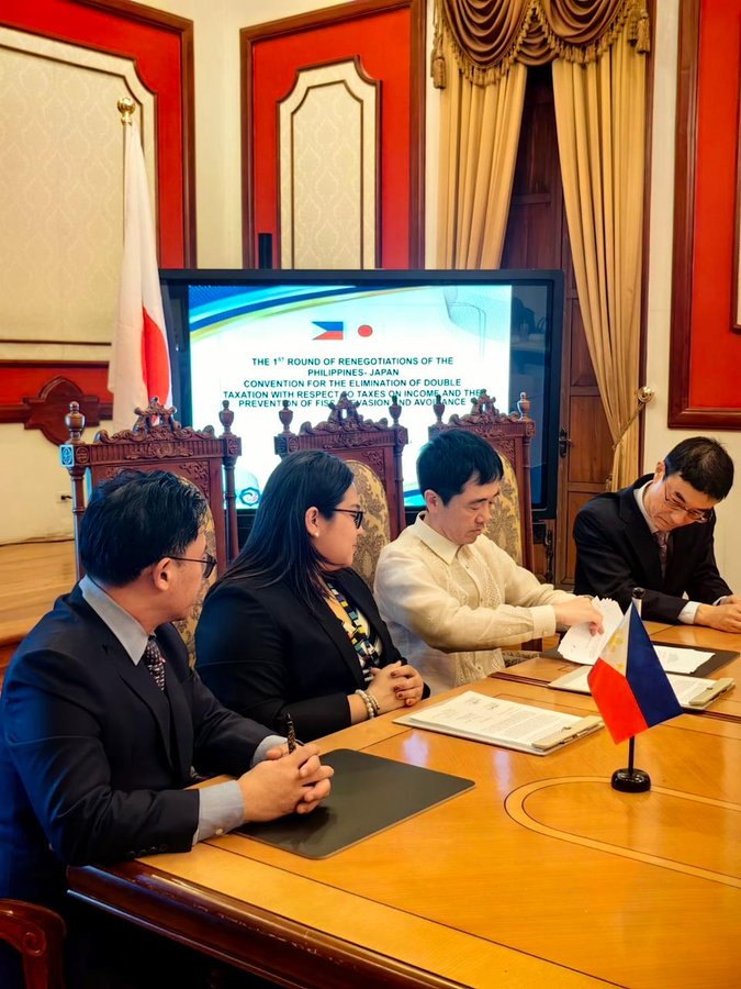 NEW TAX CONVENTION - Philippines and Japanese officials discuss a new tax treaty during the first round fo negotiation on Jan. 27-30, 2026.